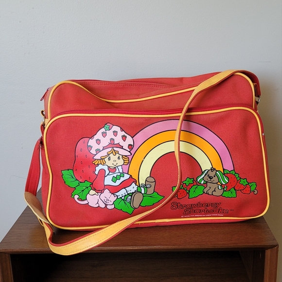 SOLD Vintage Strawberry Shortcake Satchel Bag 🎒 - Picture 1 of 13